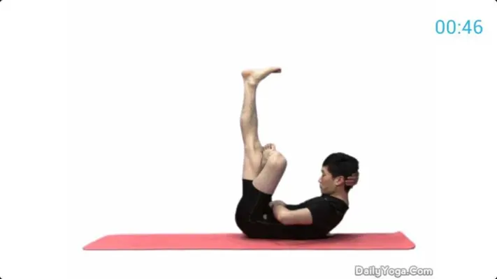 Daily Yoga for Abs Advanced (Plugin) android App screenshot 2